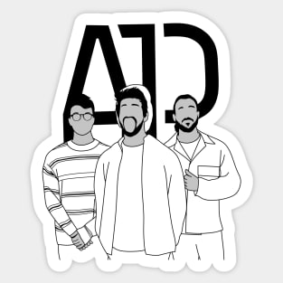 AJR Minimalist Sticker